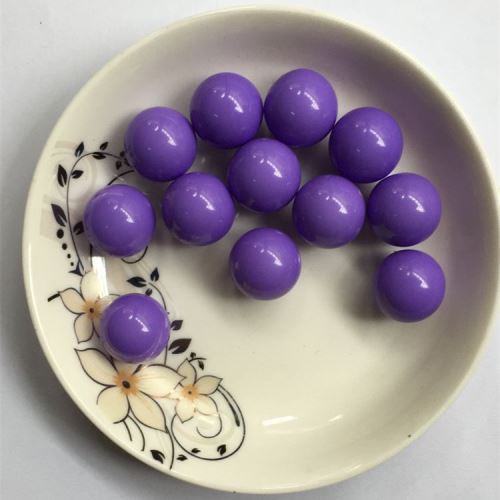 Krāsainas akrila bumbiņas